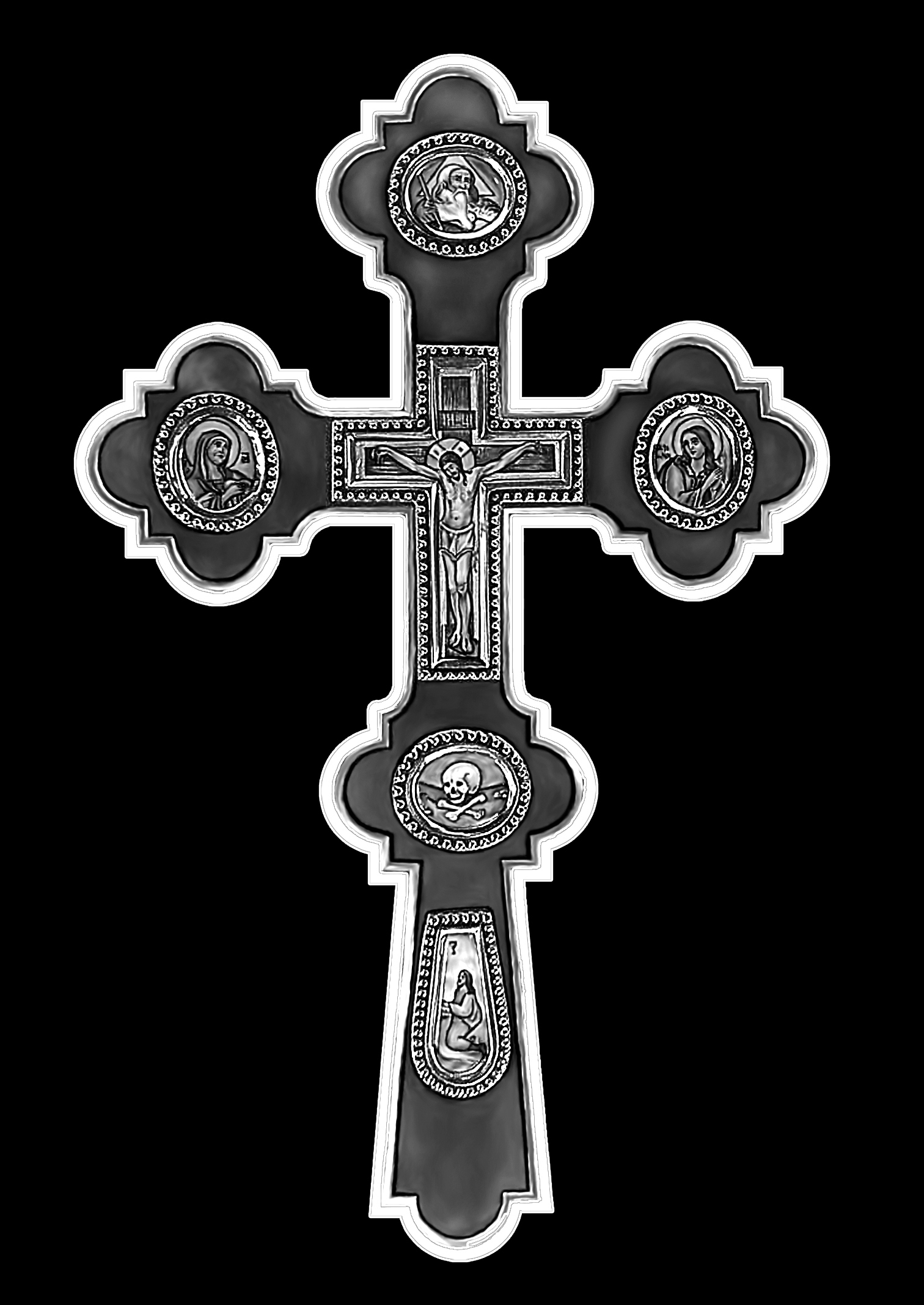 Крестик на памятник гравировка